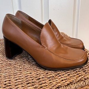 Franco Sarto Tan Loafers